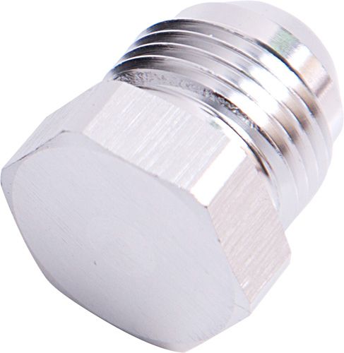 FLARE PLUG MALE -10AN SILVER MALE FLARE PLUG -10AN
