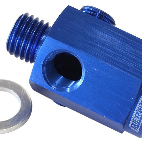 M14 X 1.5 EXTENSION WITH 1/8″ NPT PORT BLUE