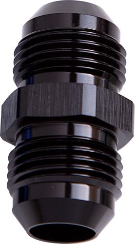 MALE FLARE UNION -6AN BLACK -6AN TO -6AN STRAIGHT