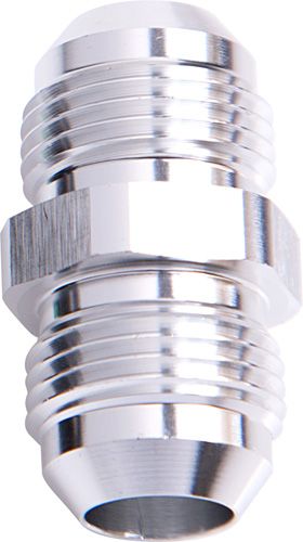 MALE FLARE UNION -6AN SILVER -6AN TO -6AN STRAIGHT