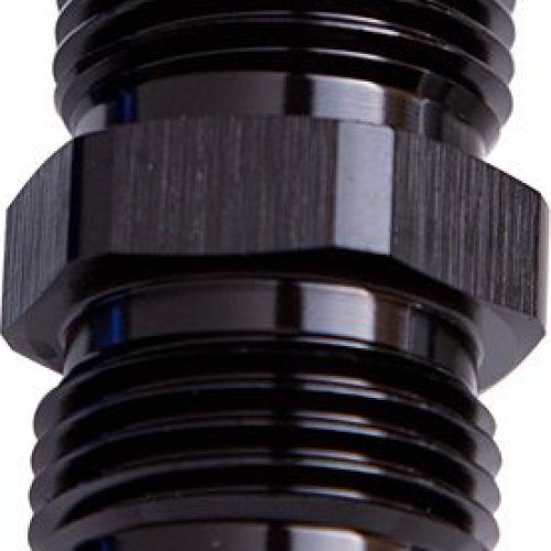 MALE FLARE REDUCER -12 TO -4 BLACK -12AN TO -4AN REDUCER