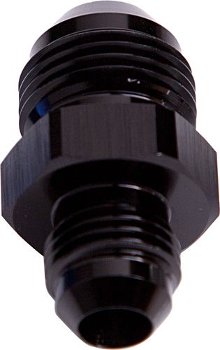 MALE FLARE REDUCER -12 TO -8 BLACK -12AN TO -8AN REDUCER