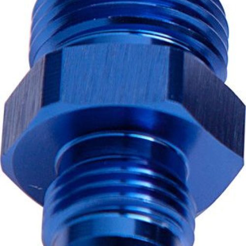 MALE FLARE REDUCER -12 TO -8 BLUE -12AN TO -6AN REDUCER