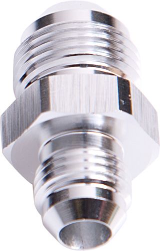MALE FLARE REDUCER -16 TO -12 SILVER -16AN TO -12AN REDUCER