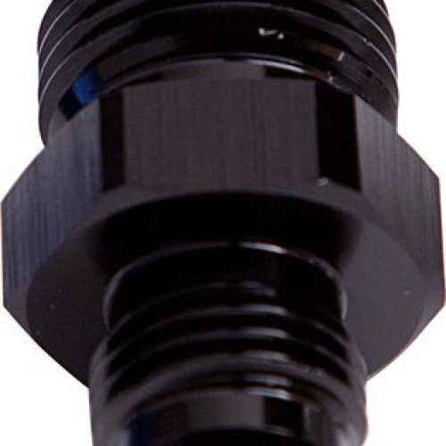 MALE FLARE REDUCER -20 TO -12 BLACK -20AN TO -12AN REDUCER