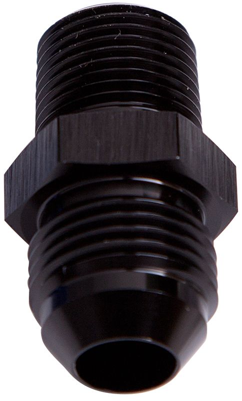 MALE FLARE -16AN TO 3/4" NPT BLACK MALE FLARE TO NPT ADAPTE
