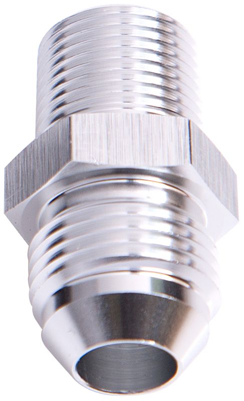 MALE FLARE -20AN TO 1" NPT SILVER MALE FLARE TO NPT ADAPT