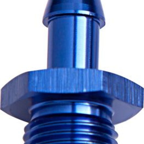 1/2″ BARB TO -8AN ADAPTER     BLUE MALE 1/2″ TO MALE -8AN