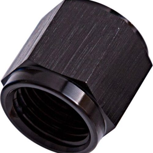 TUBE NUT -8AN TO 1/2″ TUBE    BLACK -8AN TO 1/2″ HARD LINE