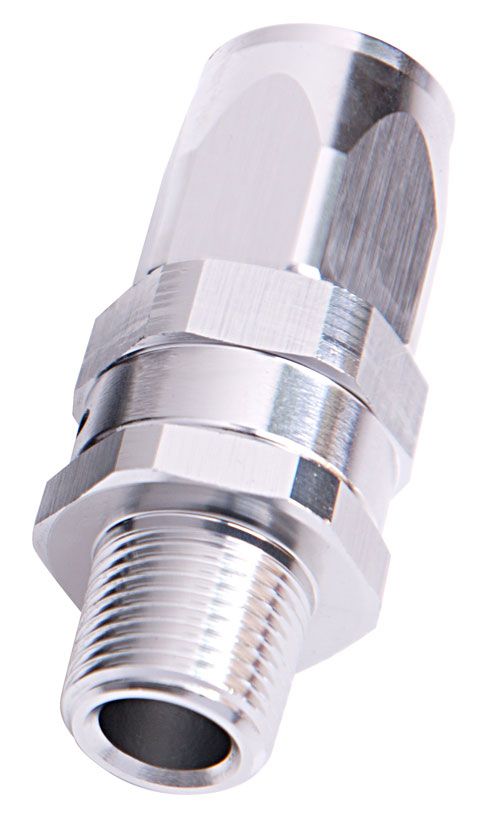 MALE 1/2" NPT STRAIGHT TO-10ANSILVER FULL SWIVEL STRAIGHT