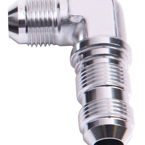 90 DEG BULKHEAD -10AN         SILVER BULKHEAD NUT SEPERATE