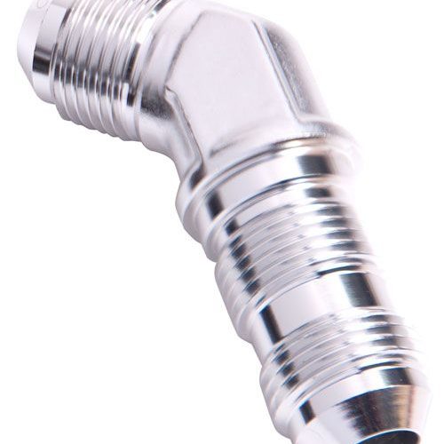 45 DEG BULKHEAD -20AN         SILVER NUT SEPERATE