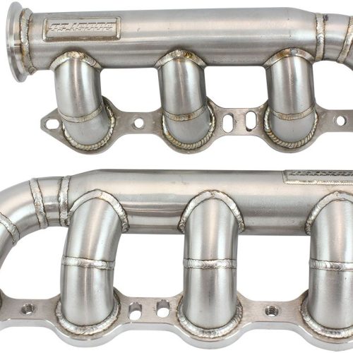 GM LS TWIN S/S TURBO MANIFOLDSPAIR FORWARD FACING V-BAND