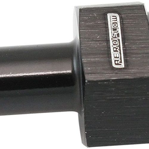 MALE 1/4″ NPT TO 5/16″ BARB   BLACK STRAIGHT MALE TO MALE