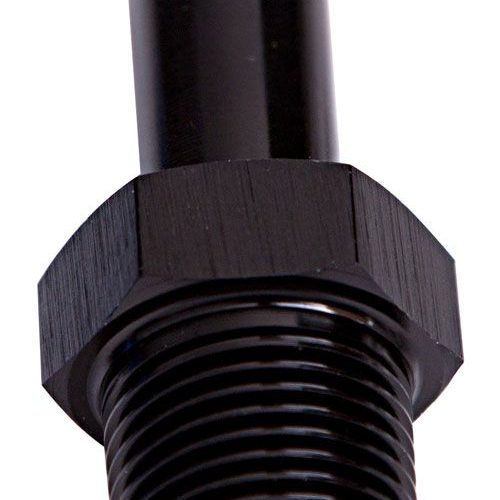 MALE 3/8″ NPT TO 5/16″ BARB   BLACK STRAIGHT MALE TO MALE