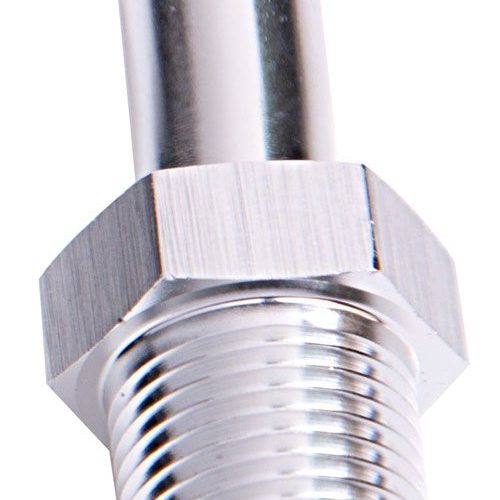 MALE 3/8″ NPT TO 5/16″ BARB   SILVER STRAIGHT MALE TO MALE