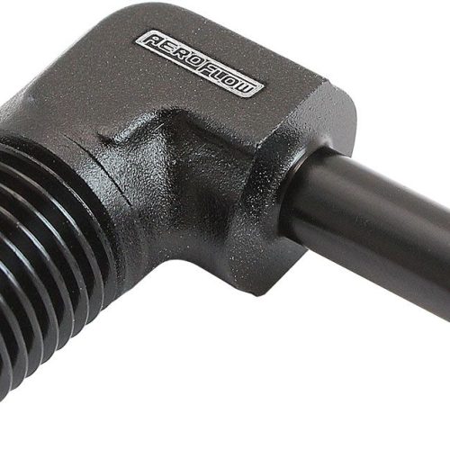 MALE 1/4″ NPT TO 1/4″ BARB    BLACK 90 DEGREE MALE TO MALE