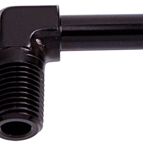 90 DEG 1/2″ NPT TO 1/2″ BARB  BLACK 90 DEG MALE TO MALE