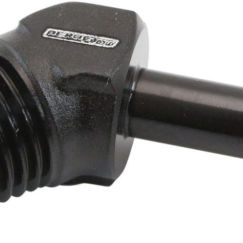 MALE 1/4″ NPT TO 1/4″ BARB    BLACK 45 DEGREE MALE TO MALE