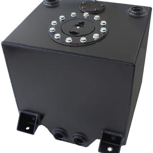 BLACK ALLOY FUEL CELL 19 LITRE5 US GALLONS WITH CAVITY/SUMP