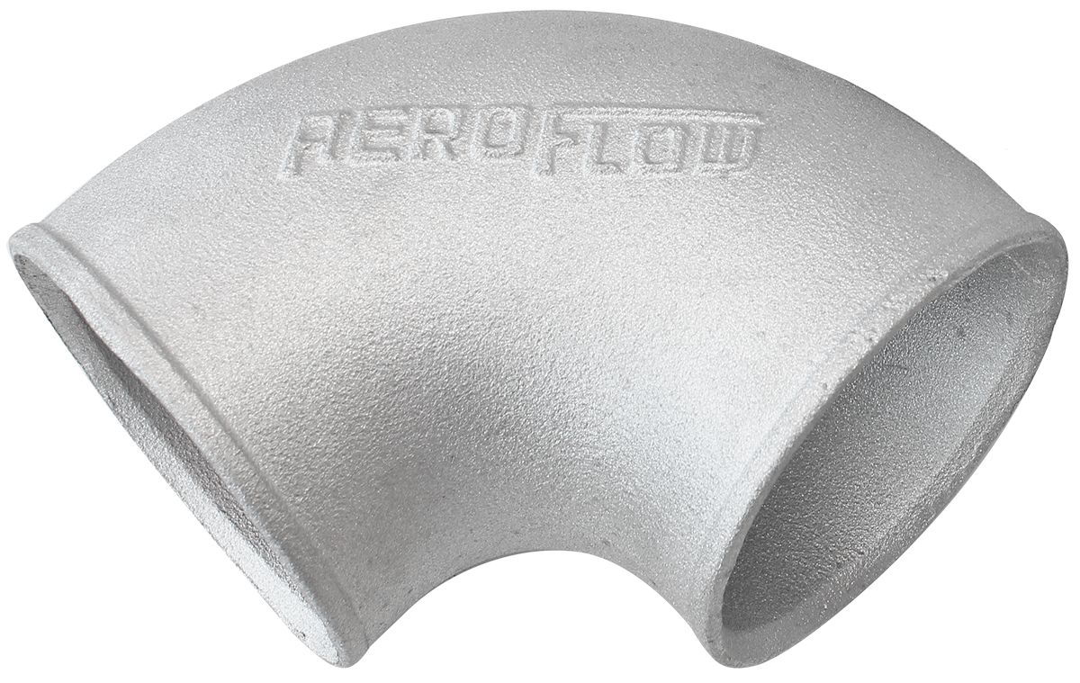 3.5" 90 DEG TURBO ELBOW TIGHT RADIUS CAST ALUMINIUM