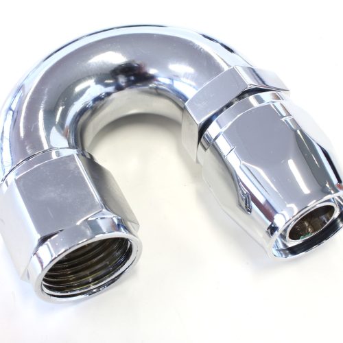 ELITE 180 DEG -10AN HOSE END  ELITE SHOW QUALITY FULL FLOW