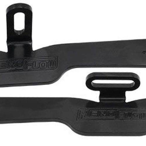 UNIVERSAL INTERCOOLER MOUNTINGBRACKETS PAIR BLACK