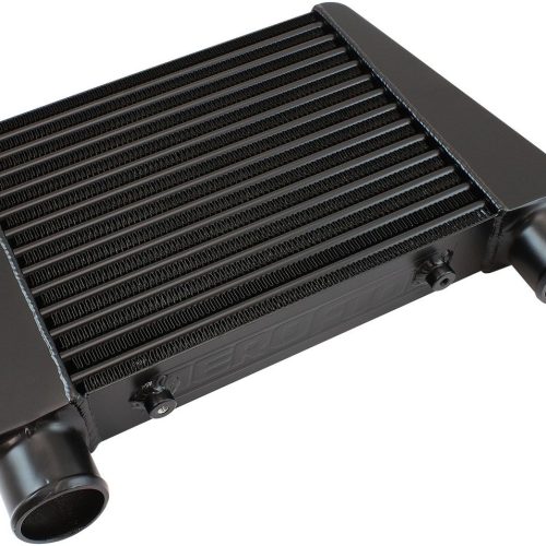 V-MOUNT STREET INTERCOOLER    330 x 280 x 76mm 2.5″ BLACK