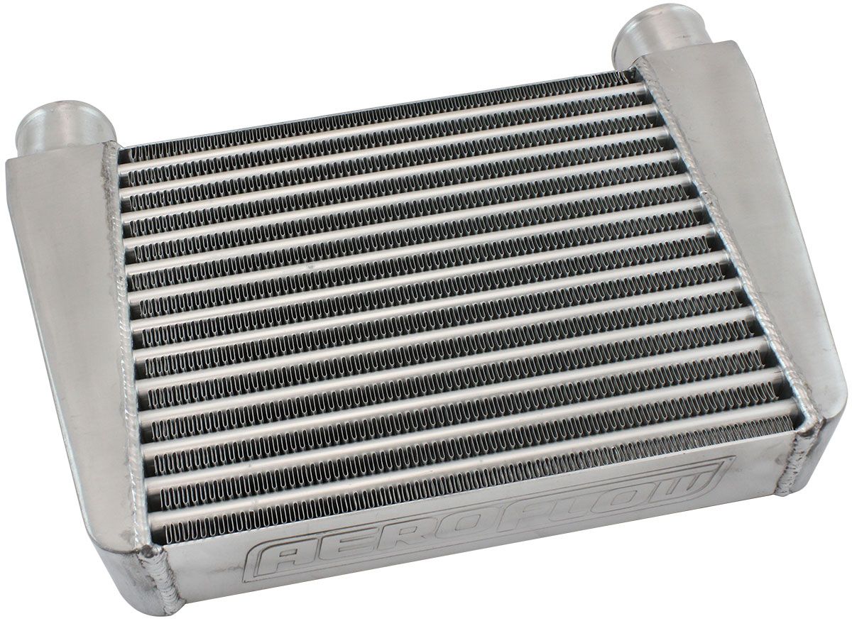 V-MOUNT STREET INTERCOOLER 330 x 280 x 76mm 2.5" SILVER