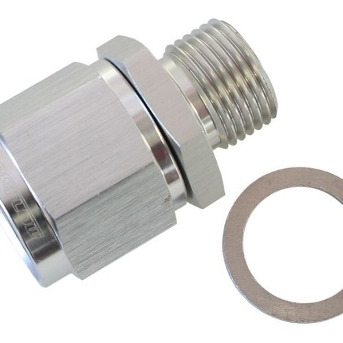 M18 X 1.5 TO -10 FEMALE SWIVELSILVER WASHER SEAL