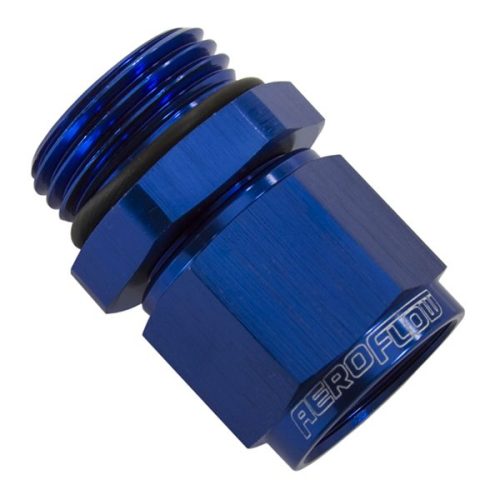 -6ORB TO FEMALE -8 SWIVEL NUT BLUE