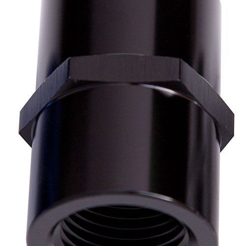 FEMALE COUPLER 1″ NPT         BLACK FEMALE TO FEMALE