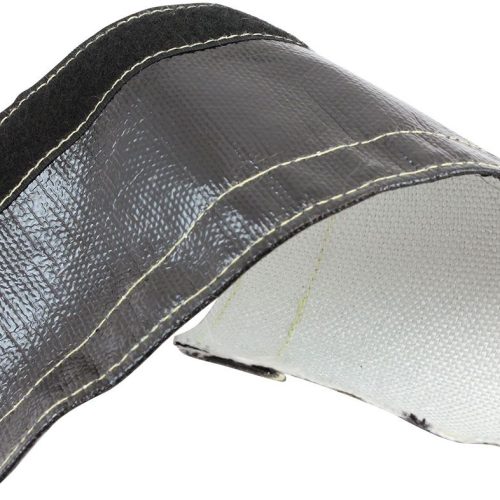VELCRO HEAT GUARD 1.5″ ID 38mmBLACK COLOUR 300mm