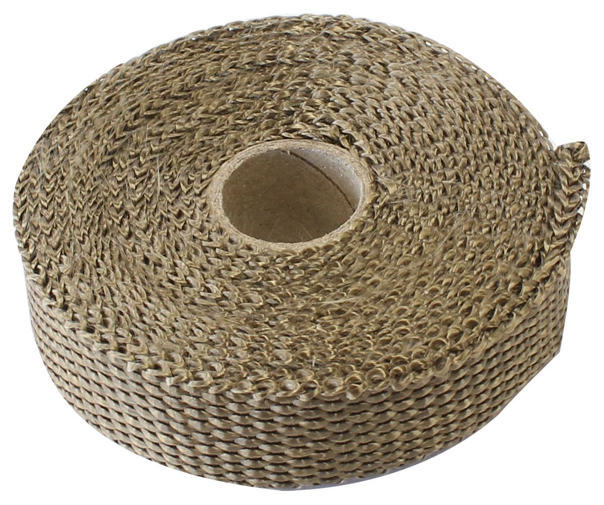 EXHAUST INSULATION WRAP1"X15FT15 FOOT TITANIUM ROLL