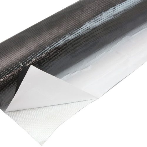 1.5″x15ft ROLL ALUMINISED HEATBARRIER ADHESIVE BACKED BLACK