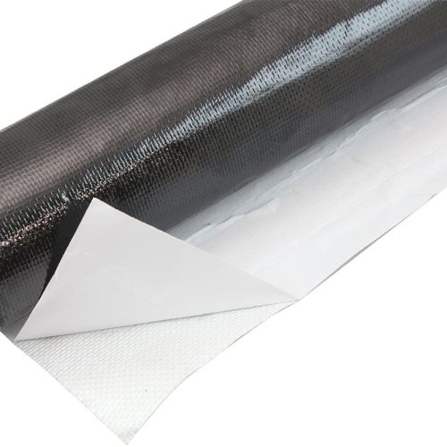 24″X36″ SHEET ALUMINISED HEAT BARRIER ADHESIVE BACKED BLACK