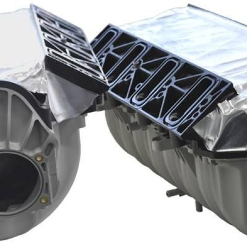 LS CHEV INTAKE MANIFOLD SHIELDHEAT BARRIER ADHESIVE BACKED