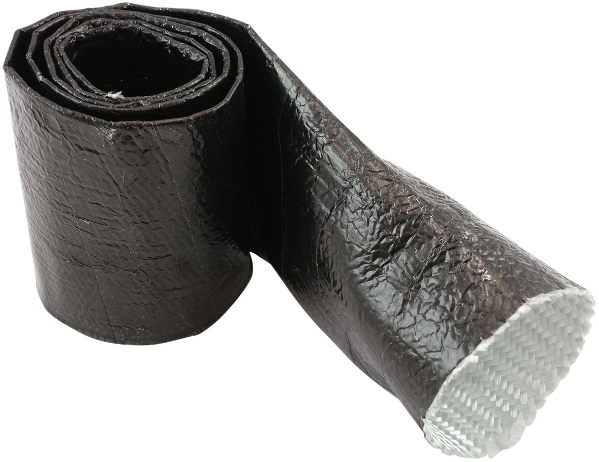 ALUMINISED SLEEVE 2-1/8-2-1/2"BLACK FINISH 1 meter / 3 ft