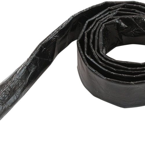 ALUMINISED HEAT SLEEVE 1/4-1/2BLACK FINISH 3.7 meter / 12ft