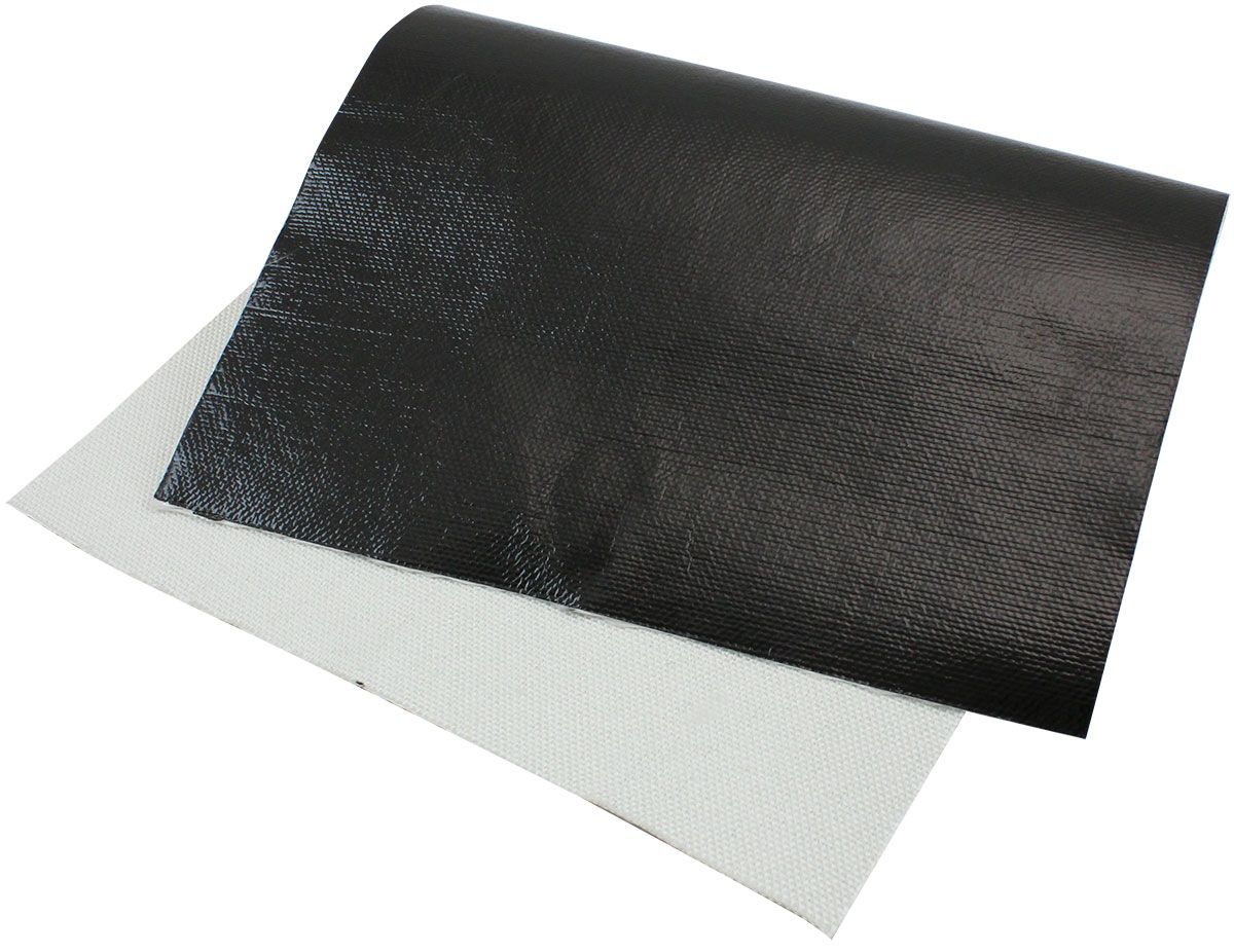 20" X 12" ALUMINISED HEAT BARRIER BLACK FINISH