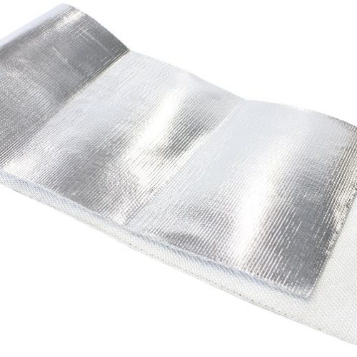 20″ X 12″ ALUMINISED HEAT     BARRIER SILVER FINISH