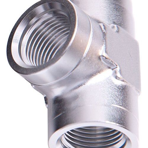 FEMALE PIPE TEE 3/8″ NPT      SILVER FEMALE 3/8″ NPT