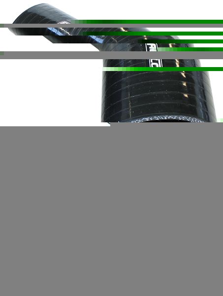 Silicone Hose 45 Deg; Black I.D .50" 13mm, Wall 4.5mm,