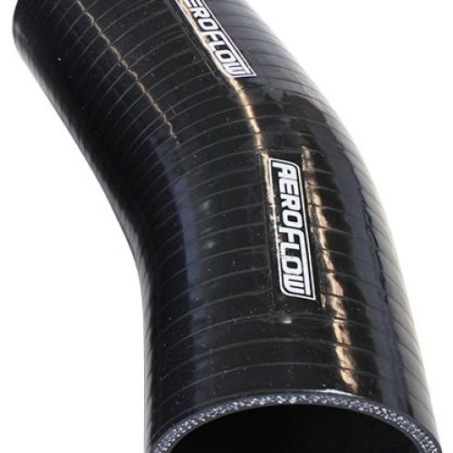 Silicone Hose 23 Deg; Black I.D 2.25″ 57mm, Wall 5.3mm,