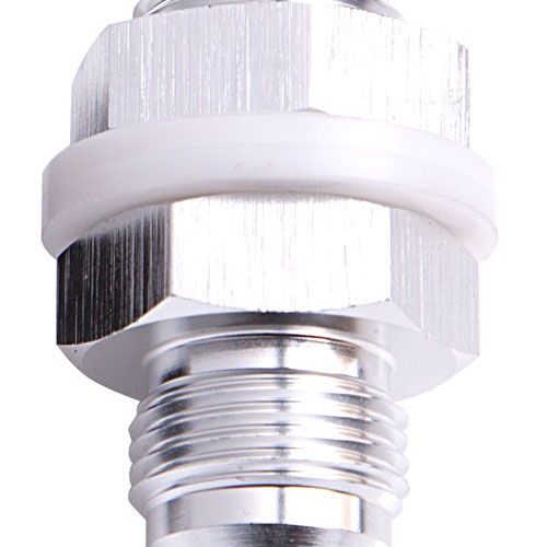 FUEL CELL FITTING -12AN       SILVER FUEL CELL BULKHEAD FITT