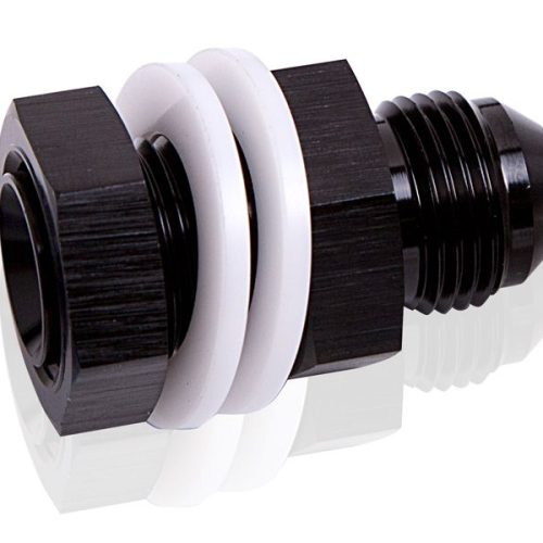 FUEL CELL FITTING -16AN       BLACK FUEL CELL BULKHEAD FITT