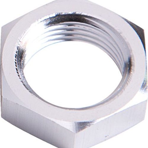 BULKHEAD NUT -16AN SILVER SINGLE NUT
