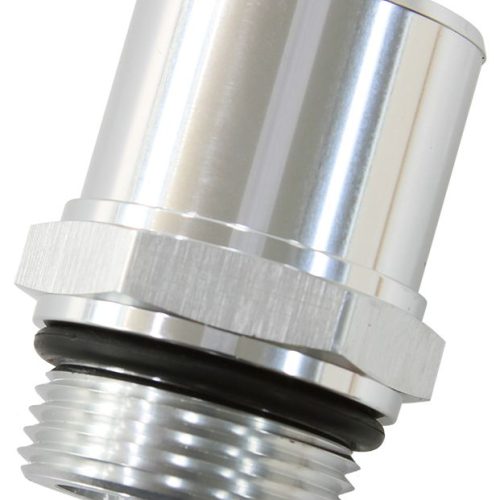 -16ORB TO 1-3/8″ / 35mm BARB  SILVER 55MM OAL