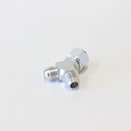 Y PIECE -10 SWIVEL NUT 2X -8ANSILVER