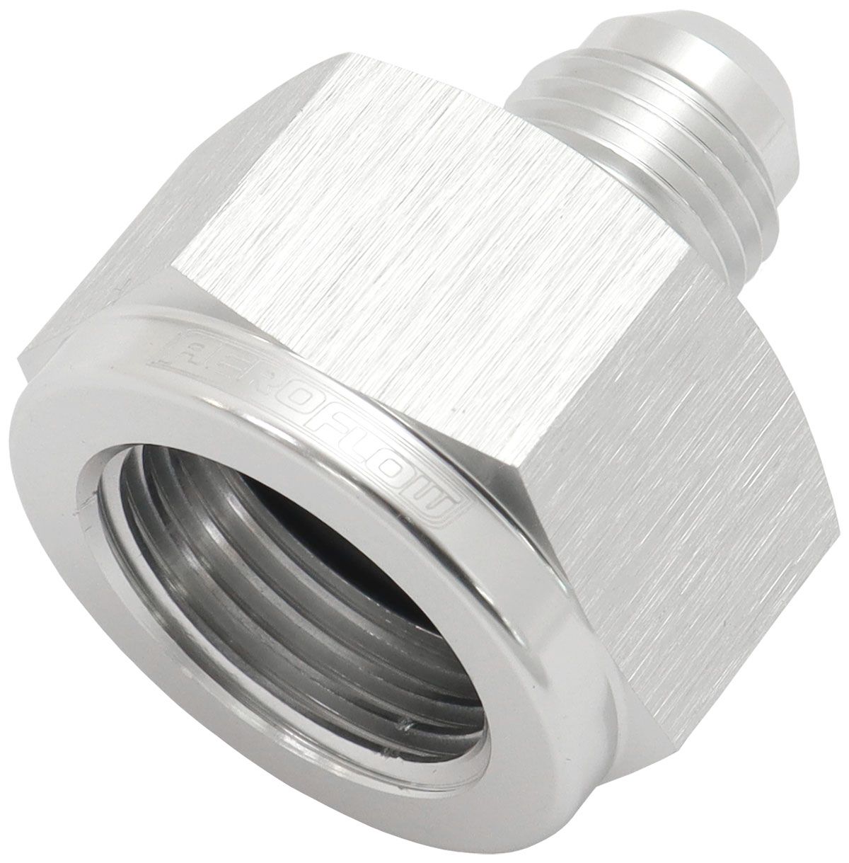 FEMALE REDUCER -6AN TO -3AN SILVER REDUCER FEMALE TO MALE